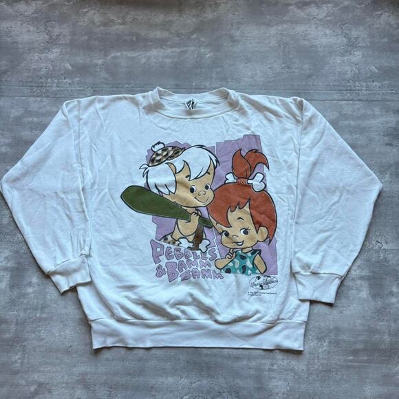 Vintage 1990s flintstones crewneck - Picture 1 of 5